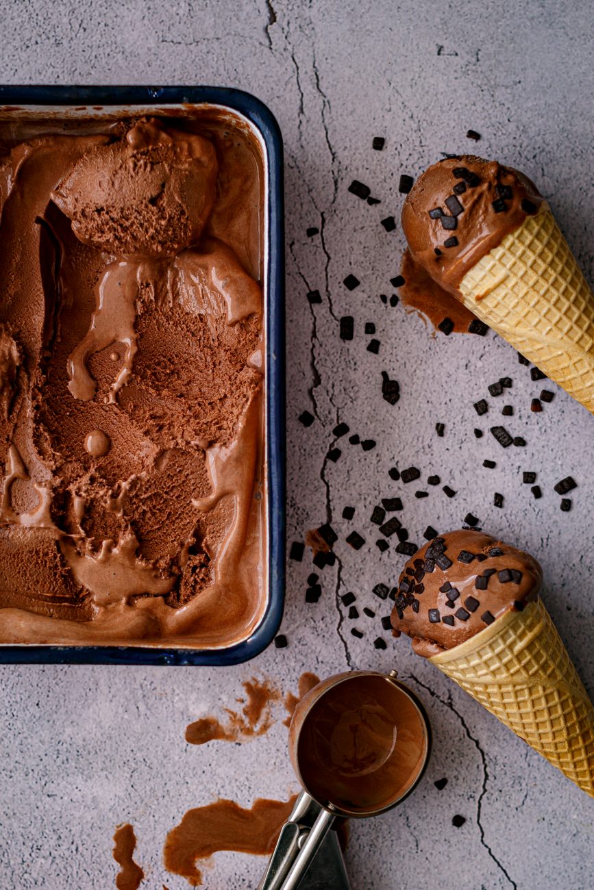 גלידה שוקולד